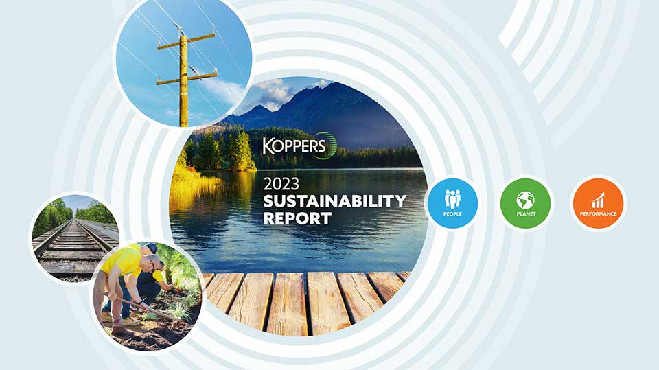 Koppers 2023 Sustainability Report Cover